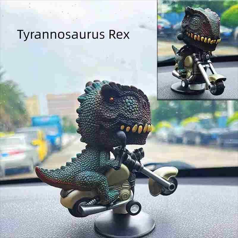 360° Rotating Dinosaur – Unique Car Dashboard Decor